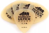 Dunlop Ultex Sharp pick 6-Pack 1.14 mm Standaard plectrum