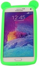 Groen Bumper Beer Medium Frame Case Hoesje voor Huawei Honor 3X
