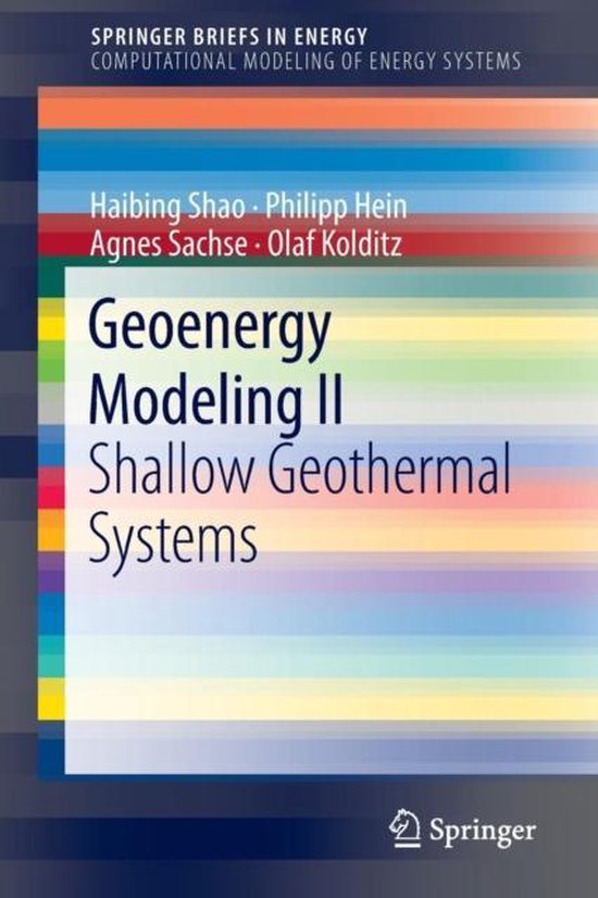 Geoenergy Modeling II | 9783319450551 | Haibing Shao | Boeken | bol.com