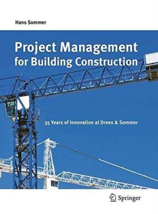 Project Management for Building Construction - cover