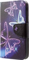 Book Case Samsung Galaxy J3 (2017) - Papillons