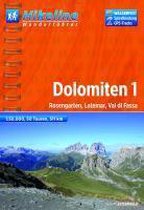 Hikeline Dolomiten 01. 1 : 50 000