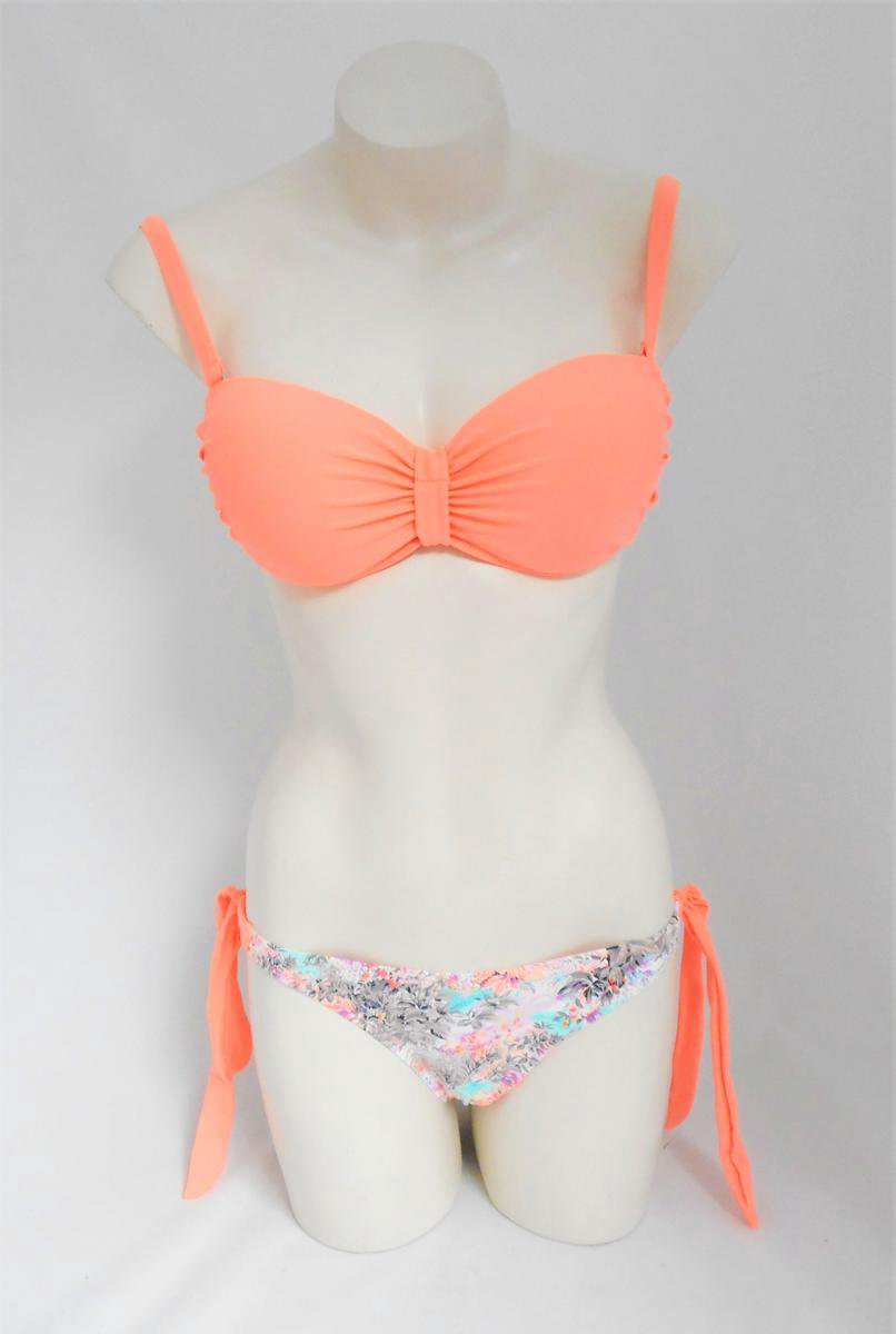 bijtend Interactie grafisch Push Up Bikini Oranje - Maat S ( maximizer bikini) | bol.com