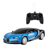 Bugatti Chiron Blauw/Zwart (Schaal 1:24)