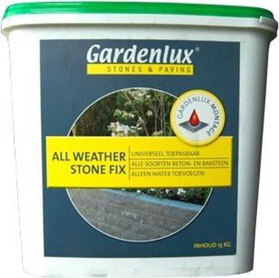All weather stonefix emmer 15 kg steenlijm