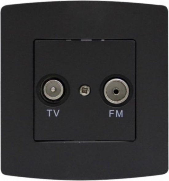 Elix Prise d'antenne Radio/ TV intégrée anthracite | bol