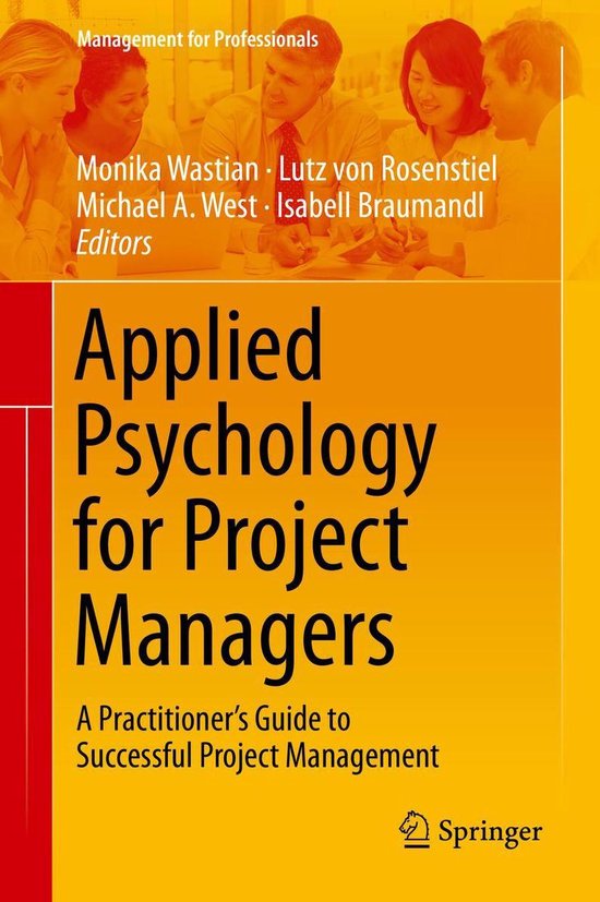 Management for Professionals - Applied Psychology for Projec ... - cover