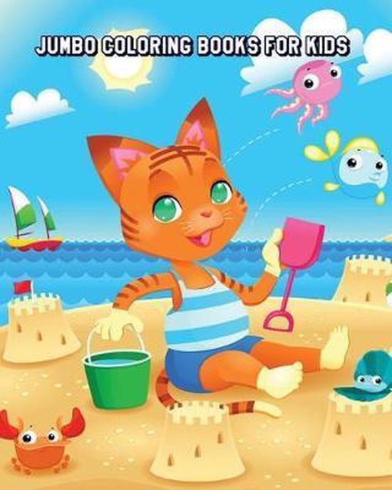 Jumbo Coloring Books for Kids, Daisy Zebra 9781723550461 Boeken