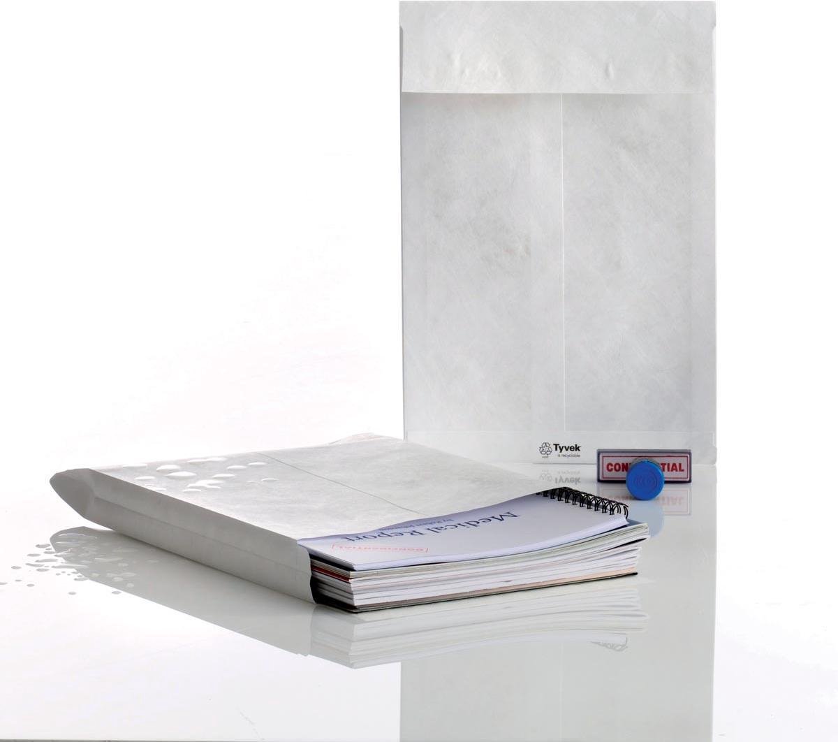Balgenveloppen Tyvek formaat 250 x 343 x 20 mm doos van 100 stuks