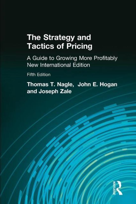 Strategy And Tactics Of Pricing - cover