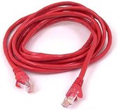 Belkin High Performance Category 6 UTP Patch Cable - 2m 2m Rood netwerkkabel