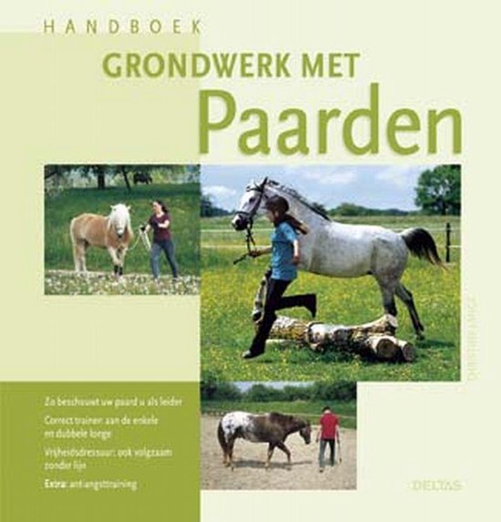Cover van het boek 'Handboek grondwerk met paarden' van Christine Lange