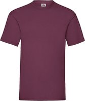 Fruit of the Loom - 5 stuks Valueweight T-shirts Ronde Hals - Burgundy - L