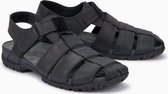 Mephisto BASILE Heren Sandaal - Zwart - Maat 47