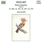 Jeno Jando - Piano Sonatas 5 (CD)