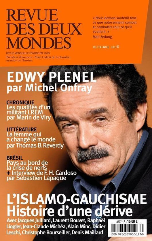Revue des Deux Mondes - Revue des Deux Mondes octobre 2018 - cover