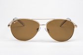 Haga Eyewear zonnebril Pilotenbril goud polariserend