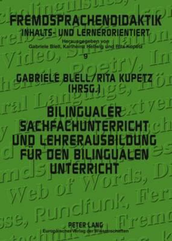 Bilingualer Sachfachunterricht und Lehrerausbildung für den bilingualen Unterricht |... | bol.com