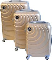 Reiskoffer Poailobo - Handbagage - Champagne | 38x25x56cm