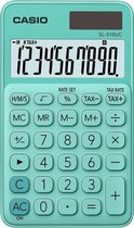 Casio SL-310UC-GN calculator Pocket Basisrekenmachine Groen
