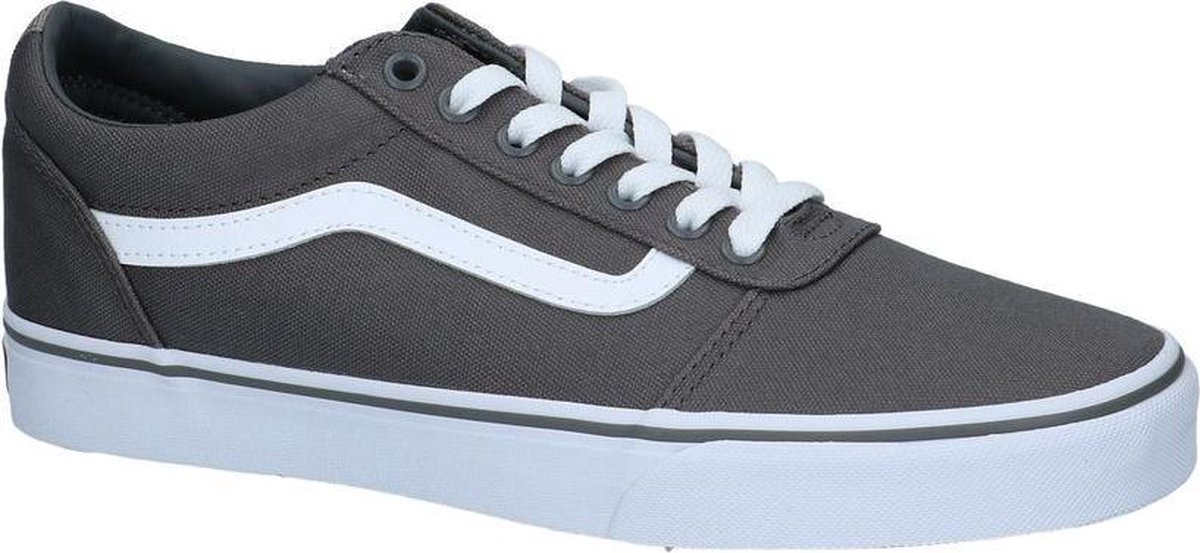 Vans - Ward - Skate hoog - Heren - Maat 39 - Grijs;Grijze - Pewter/White |  bol.com