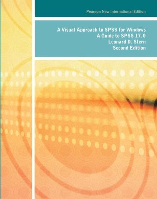 Visual Approach To Spss For Windows - cover