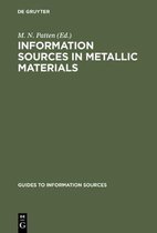 Guides to Information Sources- Information Sources in Metallic Materials