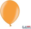 """Strong Ballonnen 30cm, Metallic Mandarin oranje (1 zakje met 100 stuks)"""