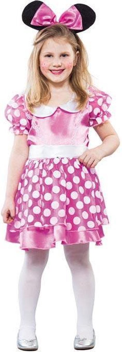 Roze Muismeisje kostuum - 7-9 jaar