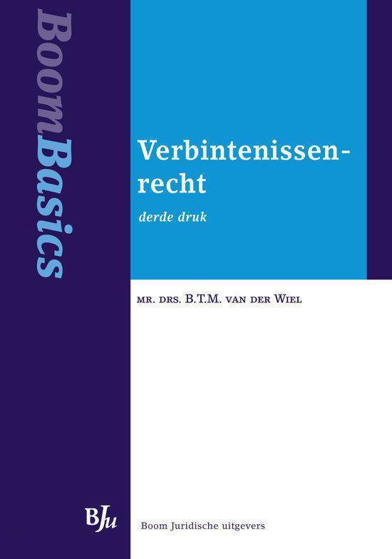 Boom Basics - Verbintenissenrecht - cover