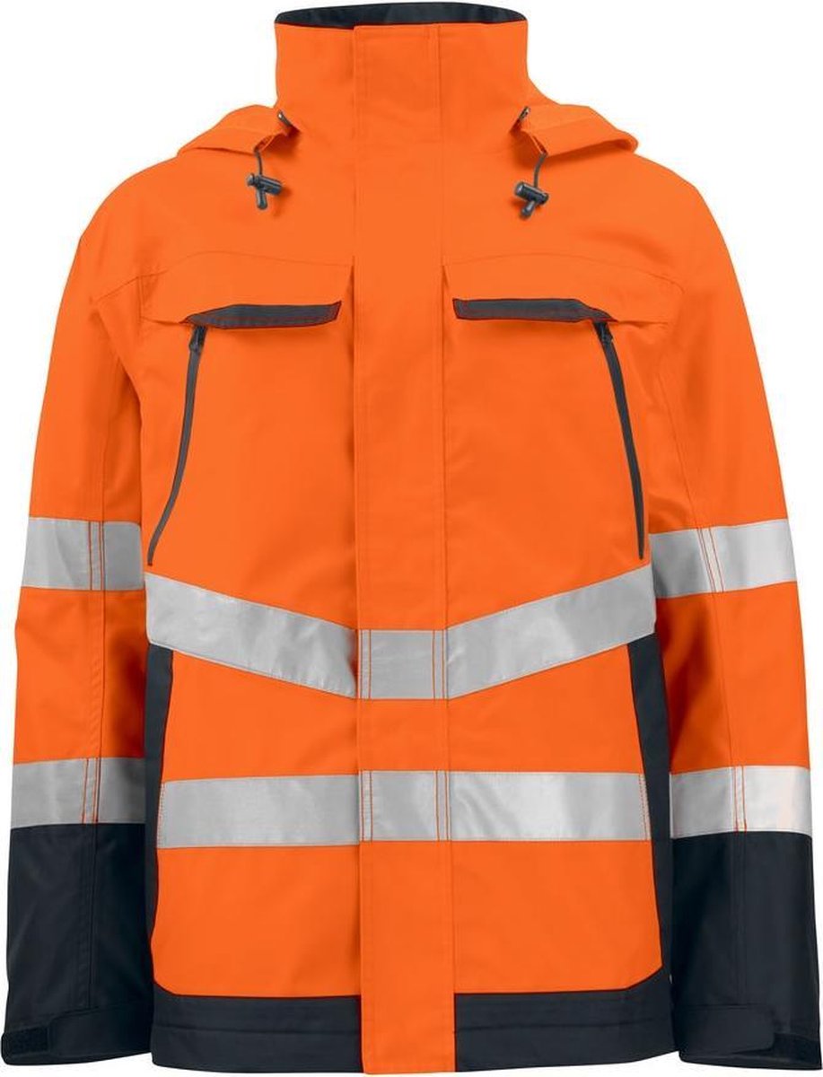 ProJob 6440 SIGNALISATIE REGENJAS EN ISO 20471 KLASSE 3 646440 Oranje