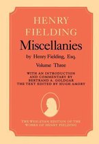 Miscellanies by Henry Fielding, Esq