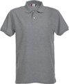 Clique Stretch Premium Polo 028240 - Grijs-melange - XXL