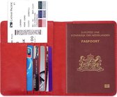 Goodline® - Paspoorthoesje / Paspoorthouder - V1 - Rood