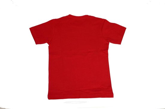 Rood t'shirt kind met tekst Kleine Baas | Maat 110 - | Shirt | Kinder | bol.com
