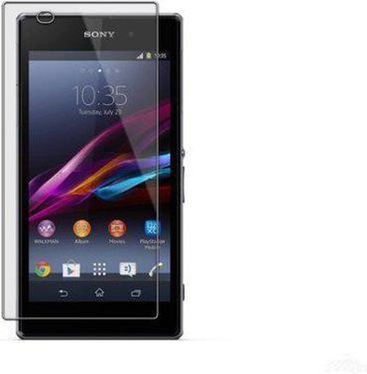 Pavoscreen Premium Tempered Gorilla Ultrathin Glass Screenprotector For Sony Xperia Z1