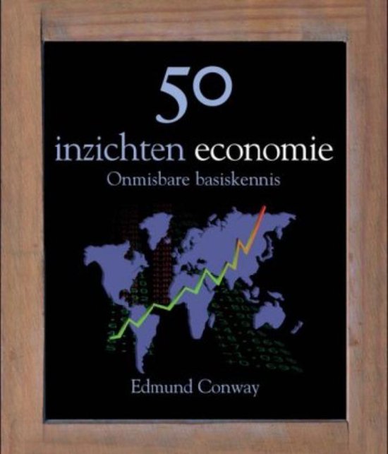 Cover van het boek '50 inzichten economie' van  Conway en Edmund Conway