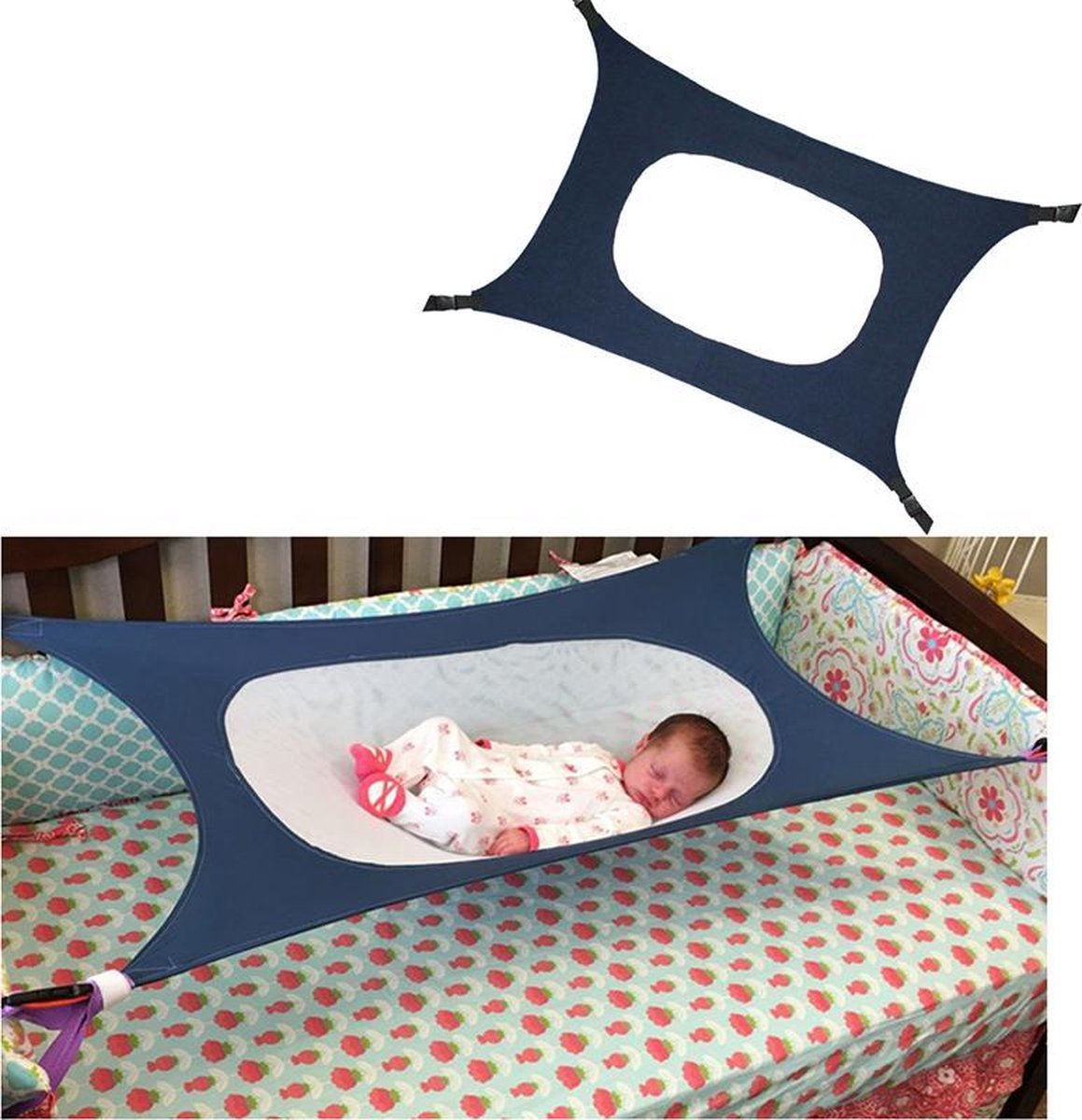 Baby hangmat premium® | Hangmat | Box kleed | Baby hangmat | Comfort |  Veiligheid voor... | bol.com