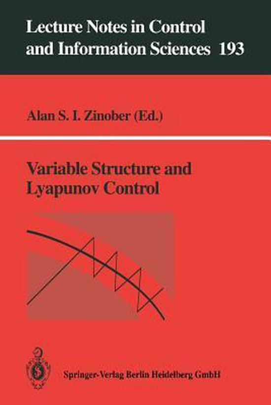 Variable Structure and Lyapunov Control - cover