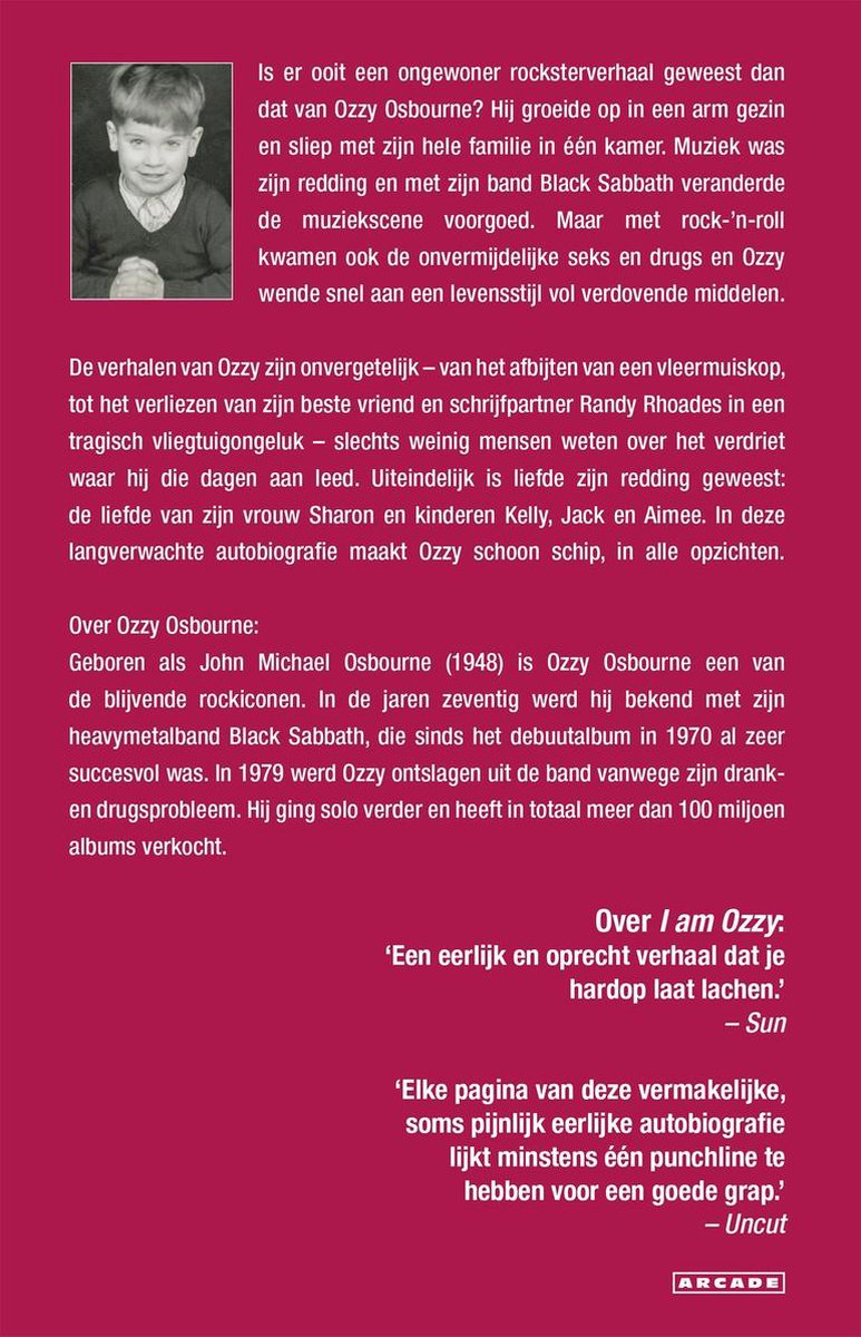 I Am Ozzy (ebook), Ozzy Osbourne 9789048839711 Boeken bol foto foto