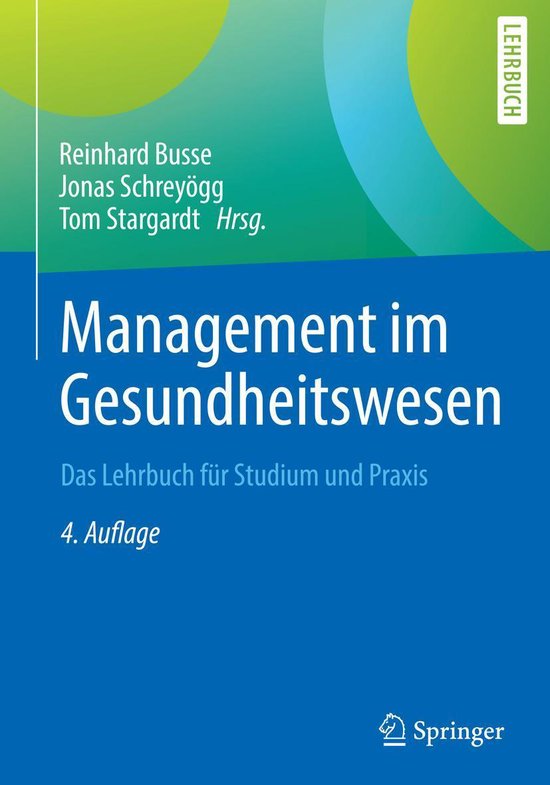 Management im Gesundheitswesen - cover