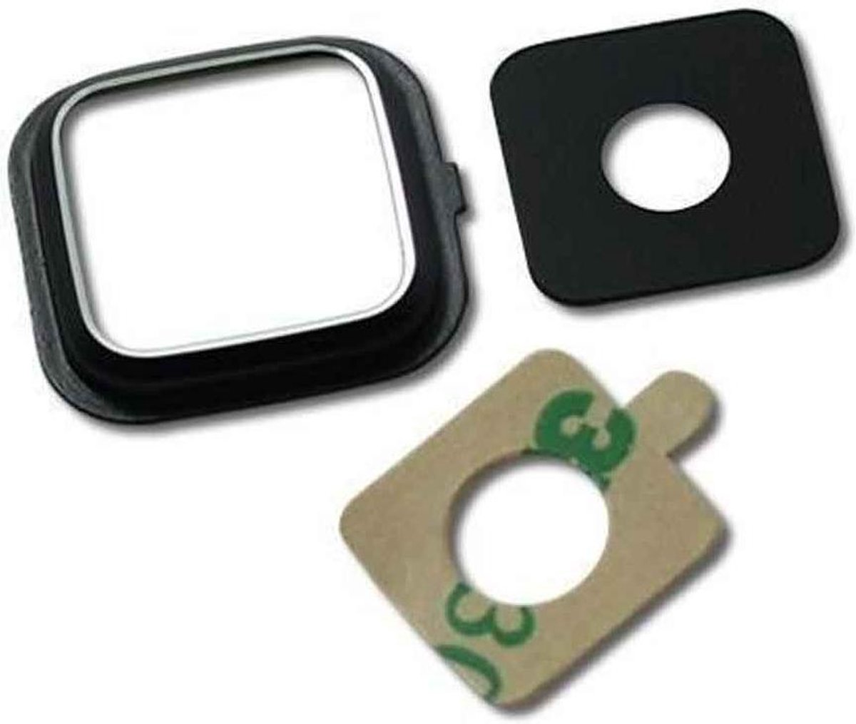 Voor Samsung Galaxy Note 4 Edge camera lens cover en lens – zwart
