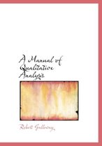 A Manual of Qualitative Analysis
