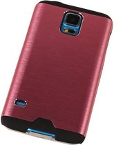 Lichte Aluminium Hardcase voor Galaxy S5 G900f Roze