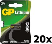 20 pièces - GP CR2 DLCR2 EL1CR2 CR15H270 batterie au lithium