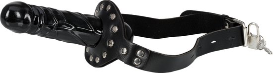 Foto: Pipedream fetish fantasy mondknevel deluxe ball gag w dong zwart 5 inch