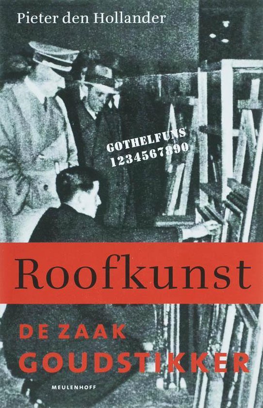 Cover van het boek 'Roofkunst' van Pieter den Hollander