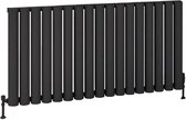 Design radiator horizontaal aluminium mat antraciet 60x118,5cm 2244 watt - Eastbrook Burford