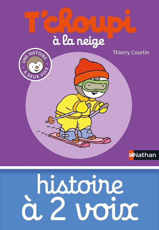 T'choupi histoires à deux voix - T'choupi à la neige - cover