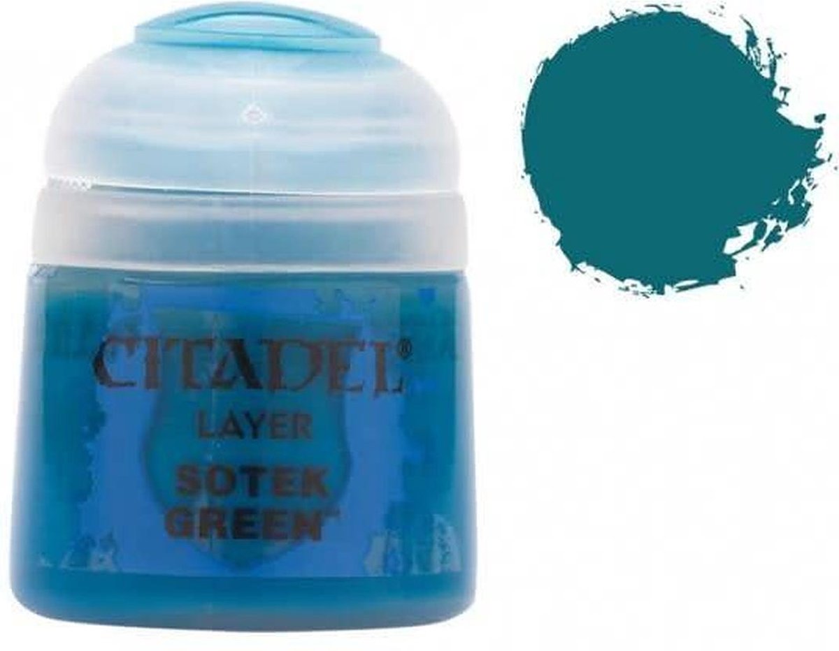 Citadel Layer: Sotek Green 12ml Paint